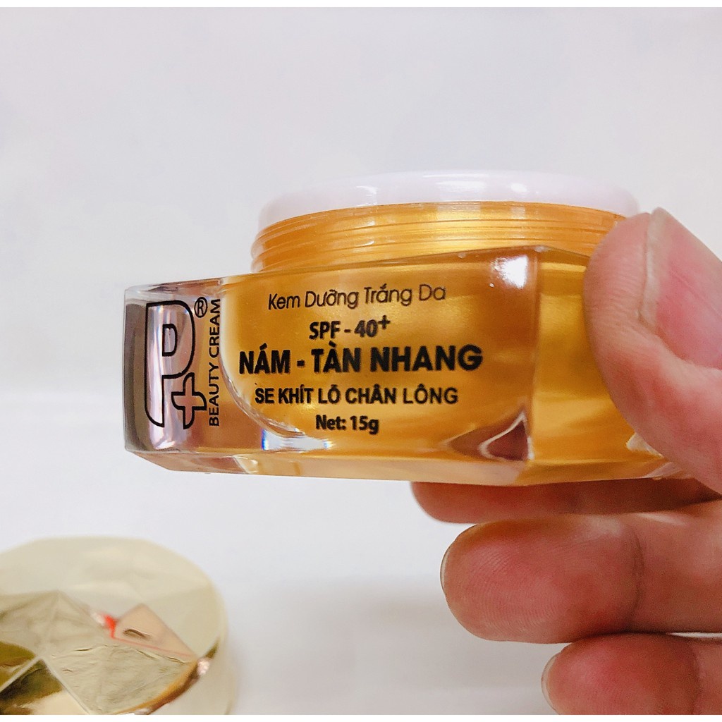 [Chính hãng] [Có bảo hành] Kem P+ Dưỡng Trắng Da Làm Mờ Vết Nám Tàn Nhang Thiên Hiếu 15g | BigBuy360 - bigbuy360.vn
