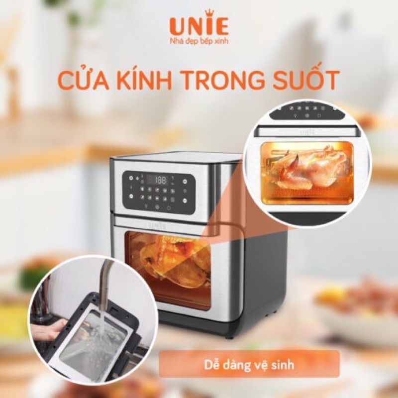 Nồi chiên không dầu UNIE - UE1000 (10 Lít) - Hàng chính hãng