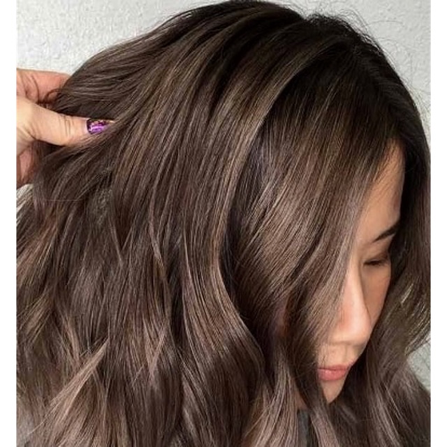 MÀU NHUỘM NÂU ASH BLONDE TAZAKI