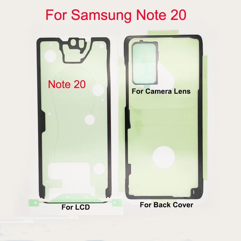 Bộ Miếng Dán Màn Hình LCD Trước Và Sau Chống Nước Cho Samsung Galaxy S20 Plus S20U Ultra S20 FE S21 S21U Note 10 Plus Lite Note 20 Ultra