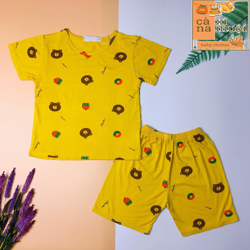 Bộ Minky Mom SIZE ĐẠI FREESHIP[XEM TRƯỚC KHI THANH TOÁN]Hàng Chuẩn Cao Cấp Ngắn Tay Họa Tiết Dể Thương Cho Bé