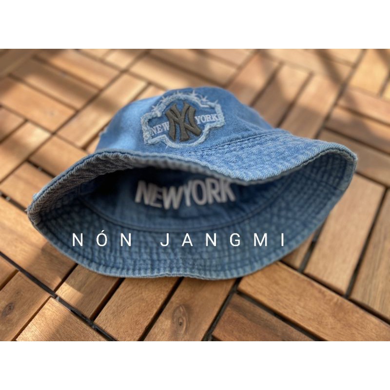 Nón Bucket Vải Jean