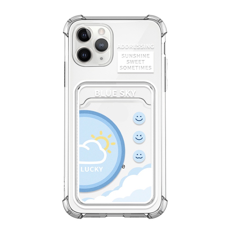 ỐP LƯNG IPHONE Phù Hợp Ốp Điện Thoại Có Ngăn Đựng Thẻ Cho iphone15 / 14 / 13 promax 11 / xrxs 6 / 7 / 8 / plus
