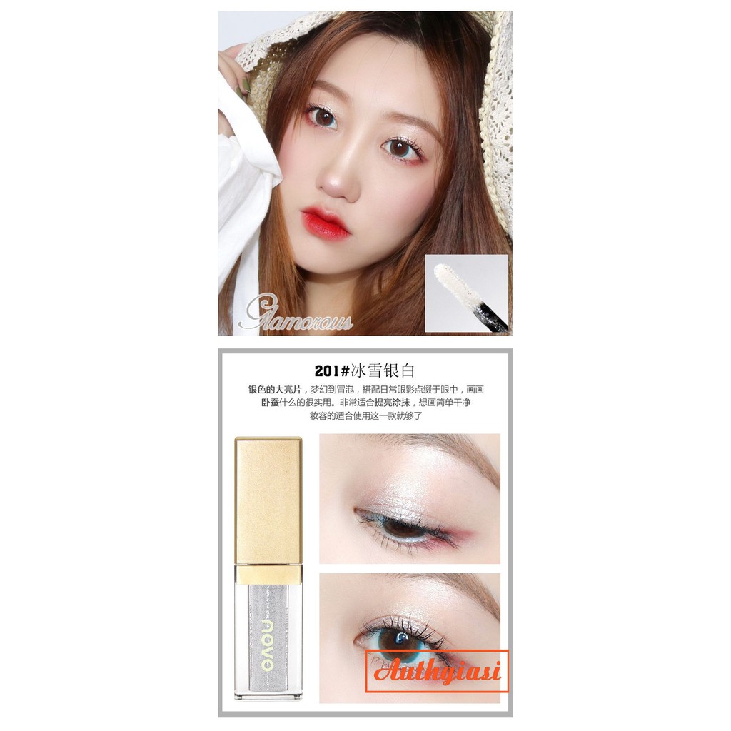 Nhũ viền mắt ướt Novo Starlight Liquid Eye Shadow kim tuyến | BigBuy360 - bigbuy360.vn