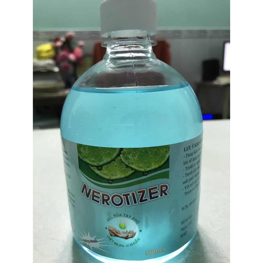 Nước rửa tay khô  dạng gel NEROTIZER _ Pharma Bằng lăng | BigBuy360 - bigbuy360.vn