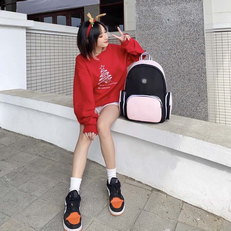 Balo Thời Trang Nam Nữ, Ba Lô Đi Học SCARAB - NATURAL™ Backpack Unisex Streetwear