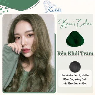 Thuốc nhuộm tóc RÊU KHÓI TRẦM không cần tẩy tóc Kireihairs, Kirei hair, KIREI HAIR