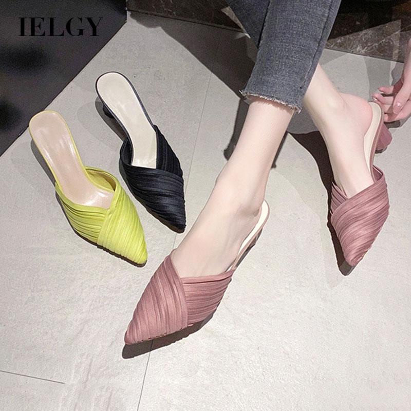 Dép bít mũi cao gót IELGY thời trang cho nữ