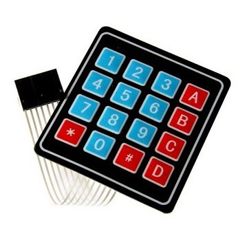 Bàn Phím Ma Trận Mềm 4x4 Keypad