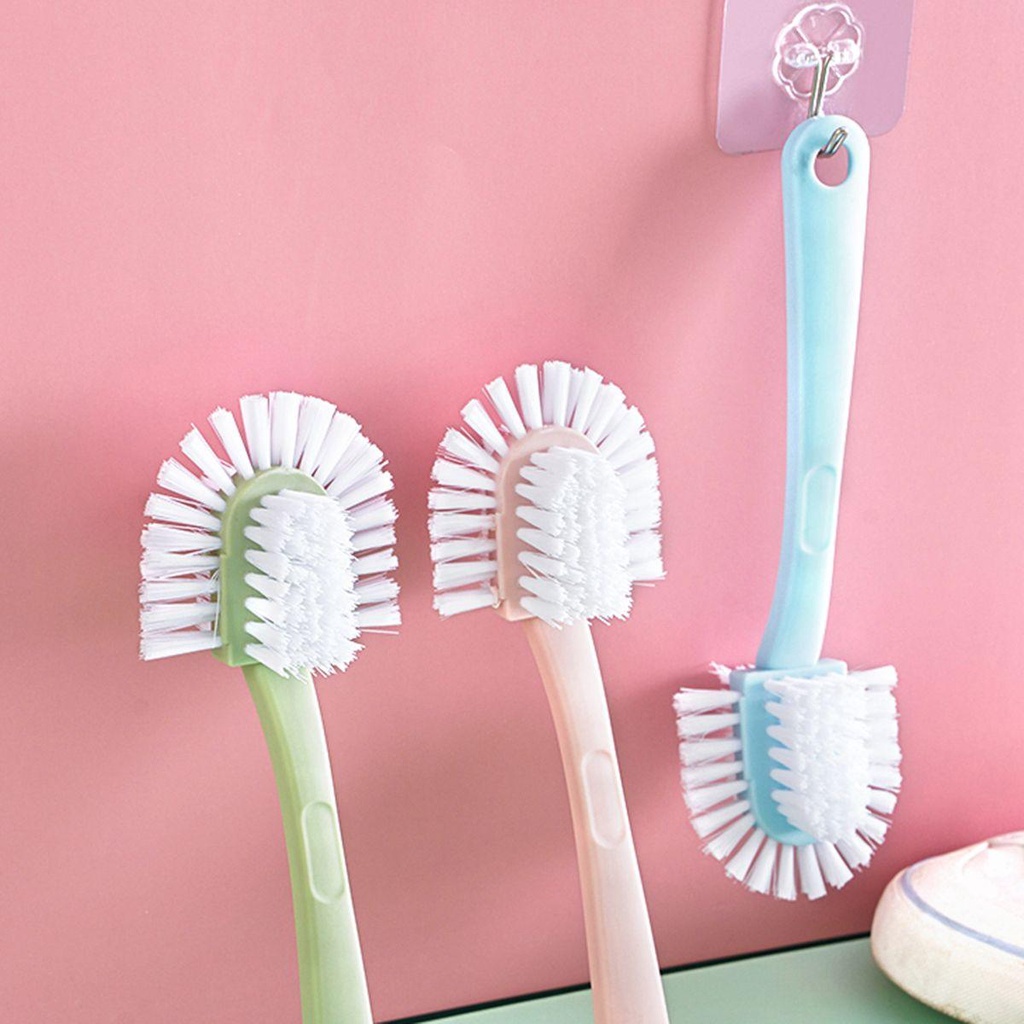 PATRICIA Bàn Chải Vệ Sinh Giày Cán Dài Tiện Dụng