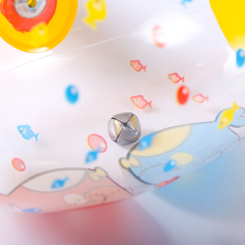 22 cm toy with bell / small inflatable hammer / toy baby child paly toy, 22cm toy baby children paly game