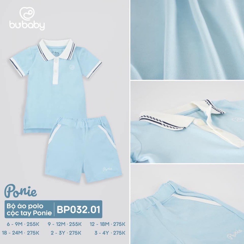 BUBABY -bộ cộc ponie cho bé