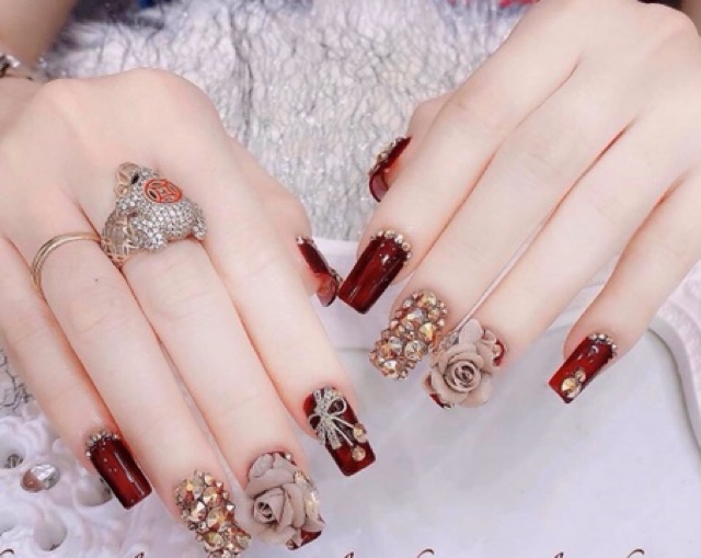 Nơ đá quốc dân (1 chiếc) - Phụ kiện Nail