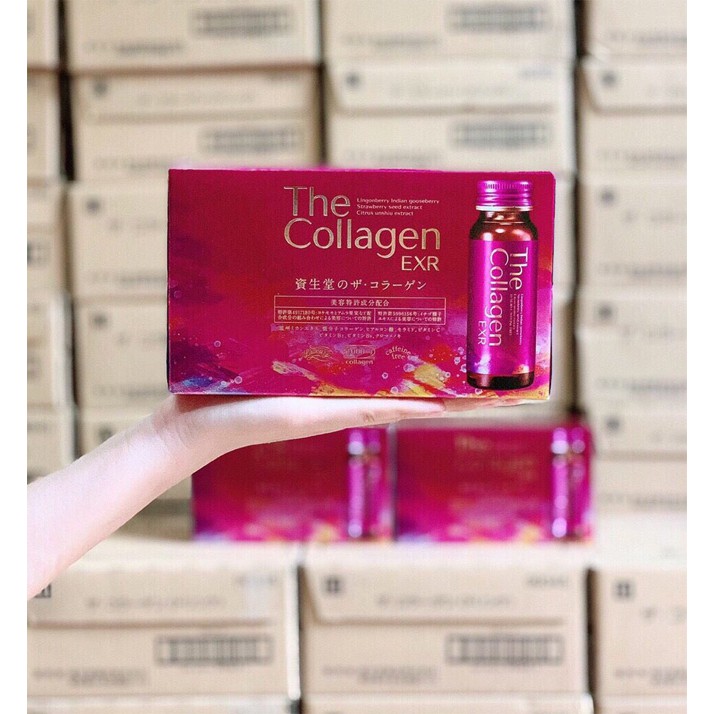 Shiseido The Collagen EXR hộp 10 chai x 50ml Nhật Bản | Thế Giới Skin Care