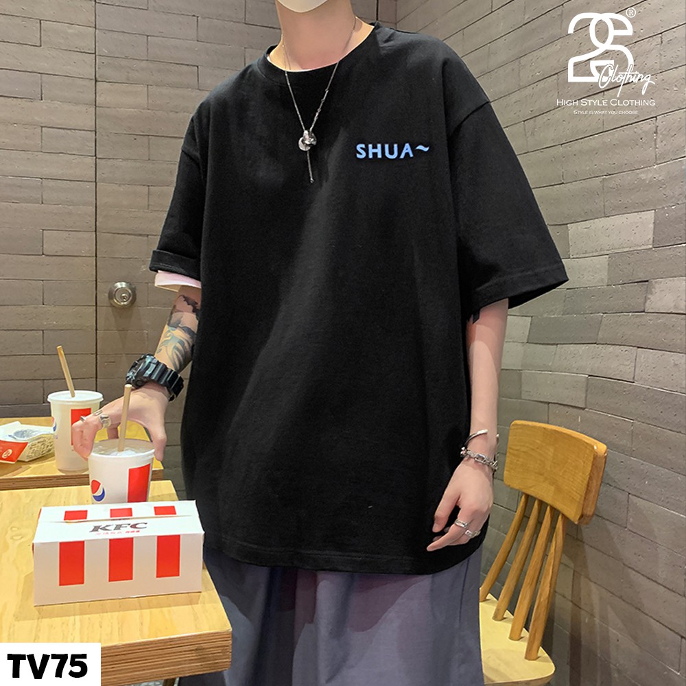 Áo Thun Tay Lỡ 2s Clothing Áo Phông CHARM’S Unisex Nam Nữ Cotton Oversize Form Rộng Giá Rẻ In Hình Chong Chóng TV75