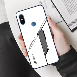 Ốp lưng điện thoại Xiaomi Redmi Note 6, 6 Pro - Republic of Gamers, chất liệu kính cường lực