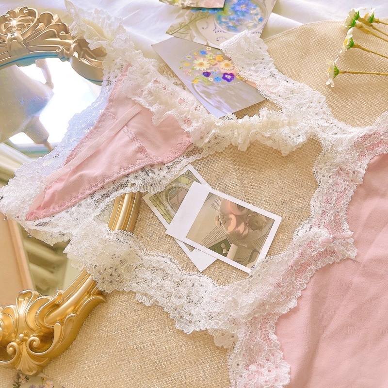 Set áo croptop và quần lọt khe B005 | BigBuy360 - bigbuy360.vn
