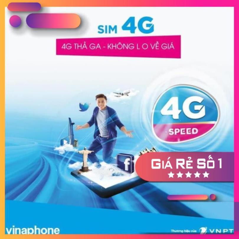 [ DEAL SỐC ] SIM 4G VINAPHONE VD149 - D60G - VD79 MIỄN PHÍ 4G LÊN TỚI 120GB / THÁNG - Dùng Thả Ga Không Lo Về Giá