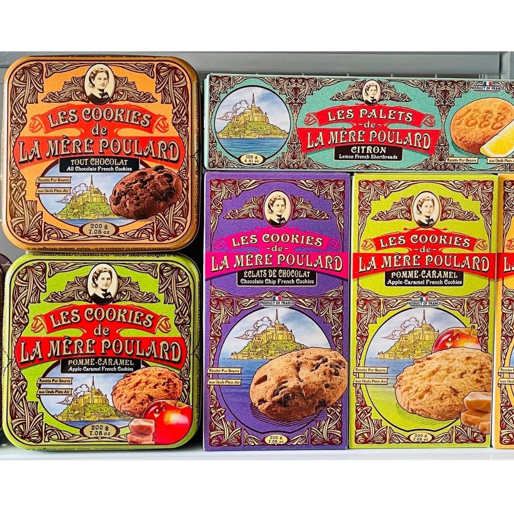 Bánh Quy La Mere Poulard Hộp Thiếc 200gr