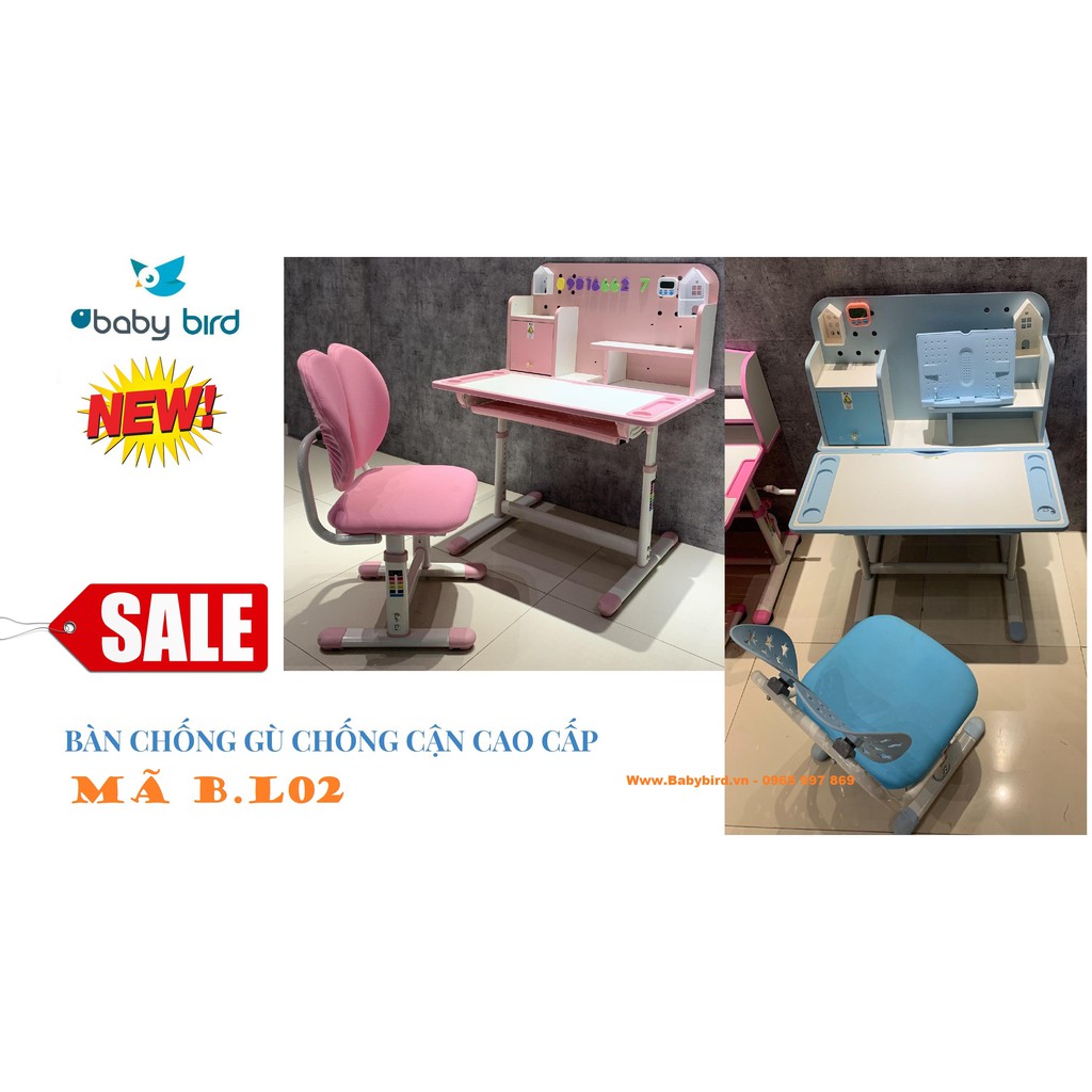 Bàn Ghế chống gù chống cận BabyBirdVN Mã B.L02 | BigBuy360 - bigbuy360.vn
