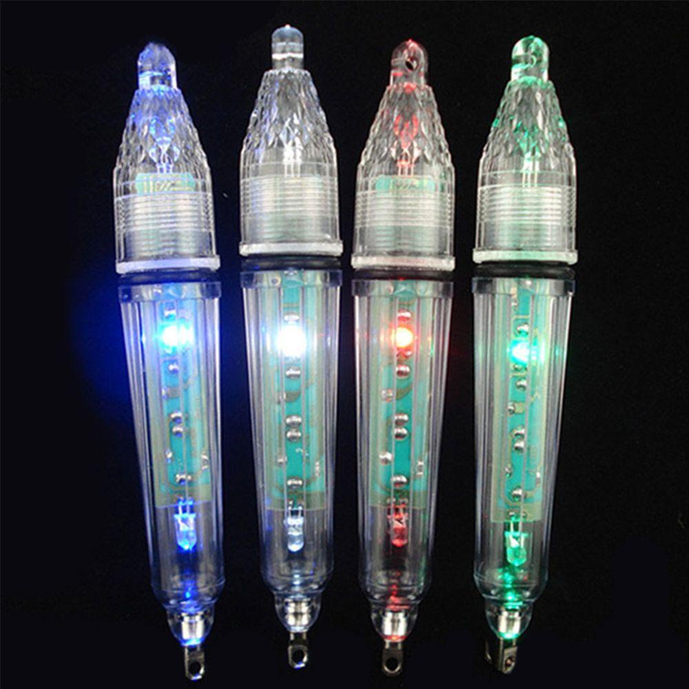 MAYSHOW Mồi Câu Cá Hình Con Mực Có Đèn LED