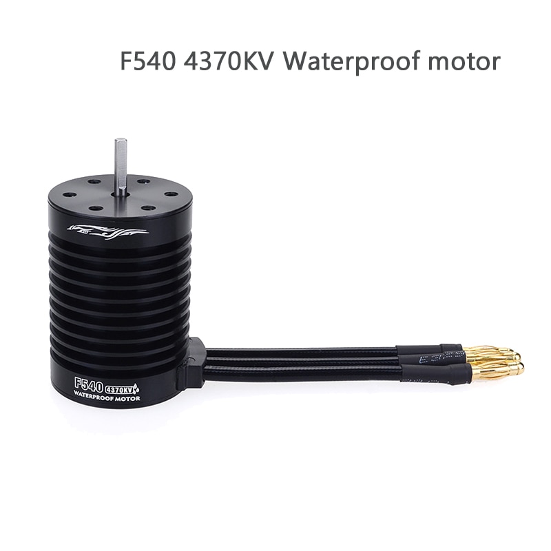 Động Cơ Không Chổi Than F540 3300KV 4370KV Đường Kính 3.175Mm ESC 60A Cho Xe Điều Khiển Từ Xa Traxxas Axial Redcat HSP 1 / 10 1 / 14