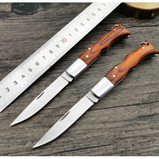 Dao Que Mini Ốp Gỗ - Bản Sang Trọng - Treo Móc Khóa