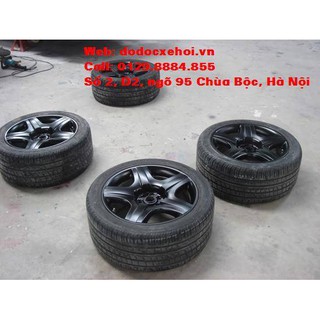 SƠN CAO SU MÀU ĐEN MỜ
