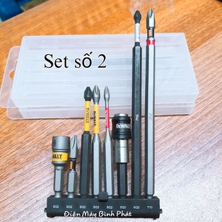 Bộ Mũi Vít Combo Dewalt - Bosch Nhập Mỹ