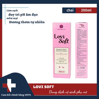 Dung Dịch Vệ Sinh Phụ Nữ Lovi Soft 200Ml [lovisoft]