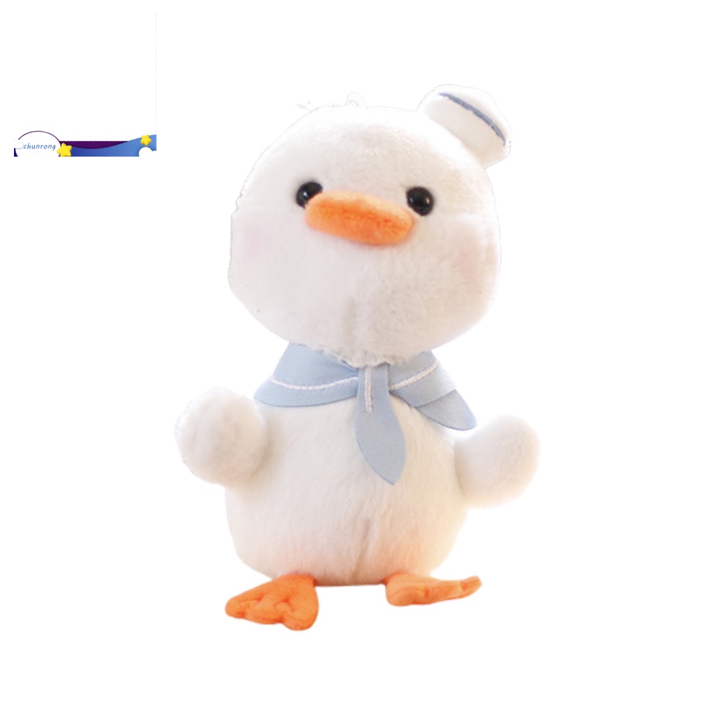 Móc Khóa Vịt Nhồi Bông Hoạt Hình Dễ Thương