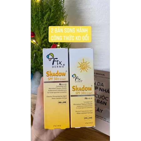 Kem Chống Nắng Shadow SPF 50+ (75g) - Gel Chống Nắng Shadow cho da mặt và toàn thân