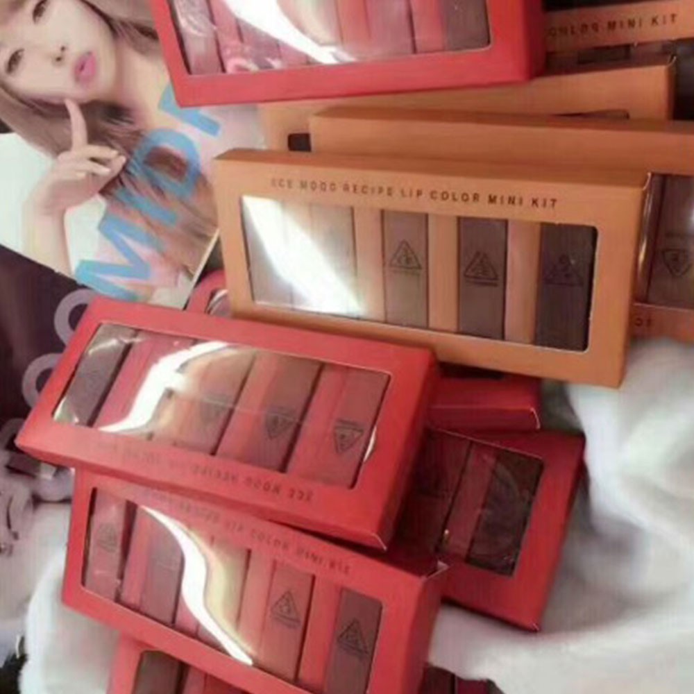 [Hàng mới về] Bộ son lì mini thích hợp làm quà tặng tiện dụng | BigBuy360 - bigbuy360.vn