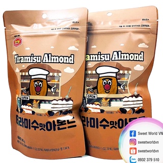 Hạt hạnh nhân tẩm Tiramisu Murgerbon (180g) - Hàn Quốc