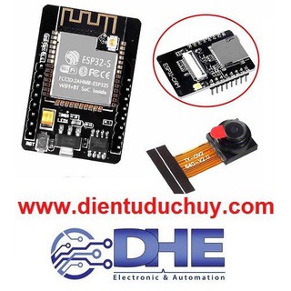 ESP32 - CAM MODULE CAMERA TÍCH HỢP KÊT NỐI WIFI + BLUETOOTH (CÓ BAO GỒM CAMERA OV2640)
