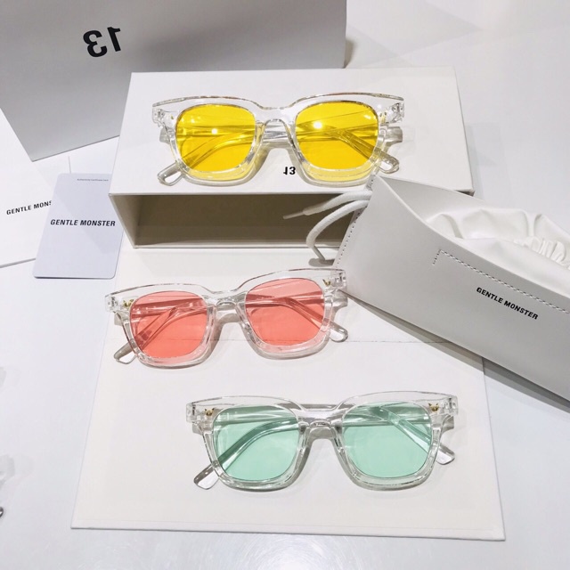 Mắt Kính Mát Gọng Nhỏ Nhiều Màu From Vuông Thời Trang Hot Trend