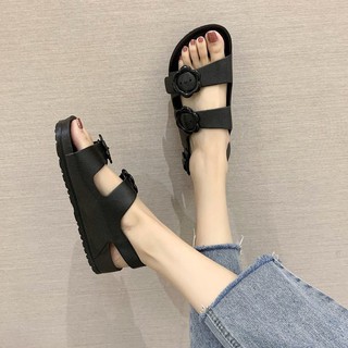 Sandal nữ hoa mặt cười 3 màu