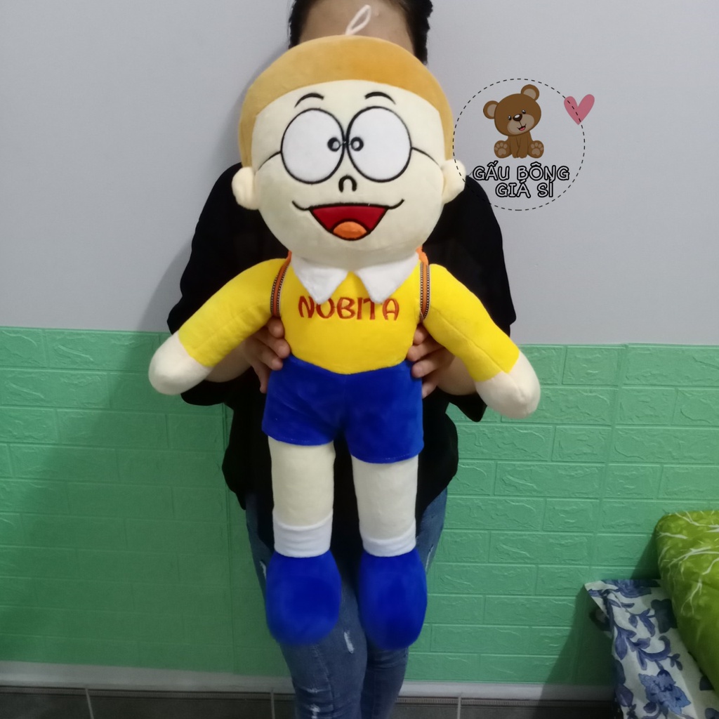 NOBITA NHỒI BÔNG SIZE LỚN [65cm] GẤU BÔNG NOBITA