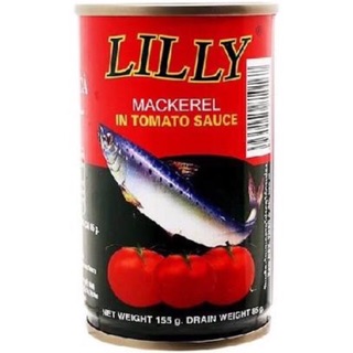 Lốc 10 Hộp Cá Nục Sốt Cà Lilly 155g (10hộp x 155g)