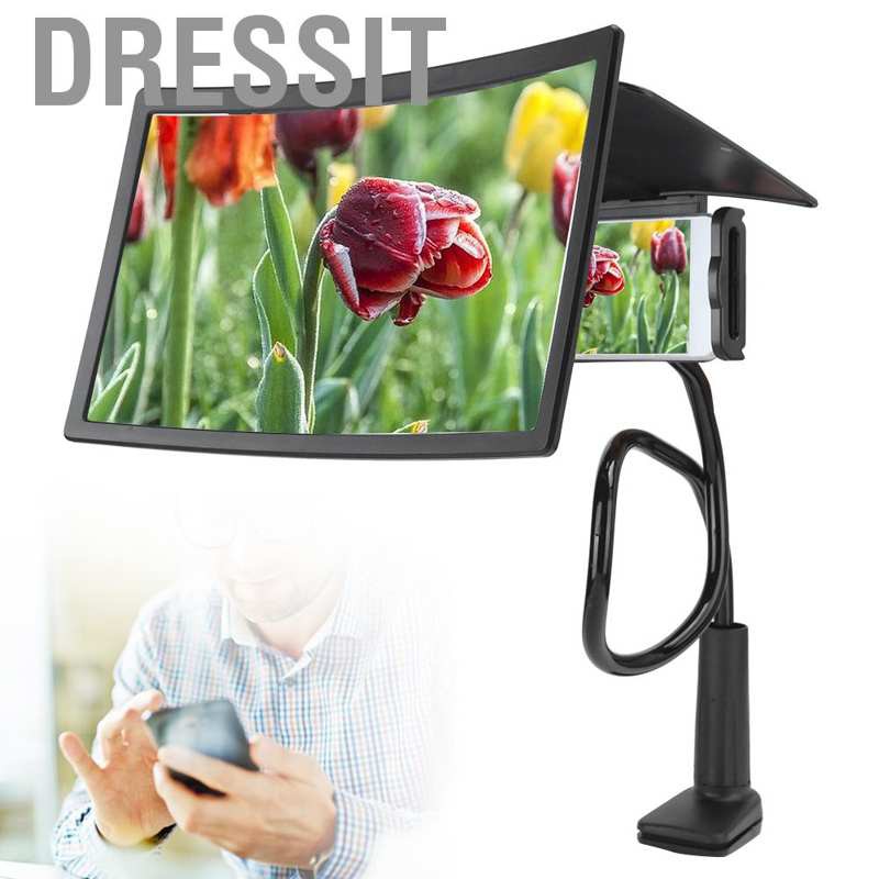 Bộ Khuếch Đại Màn Hình Cong 12 '' Hd 3d Cho Điện Thoại