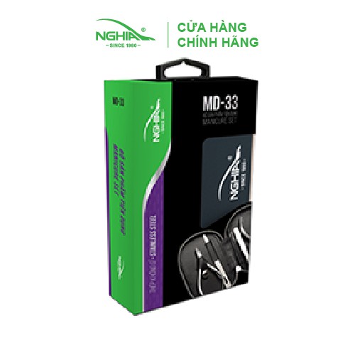 Bộ Chăm Sóc Móng Kềm Nghĩa MD-33