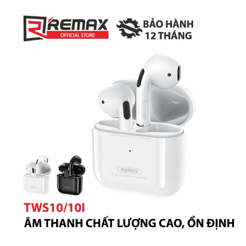 Tai nghe Bluetooth True Wireless Remax TWS-10/10i [HCM]