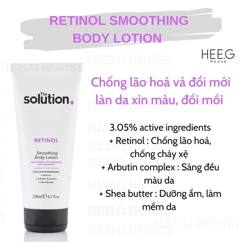 Dưỡng thể The Solution 200ml (UK) | BigBuy360 - bigbuy360.vn