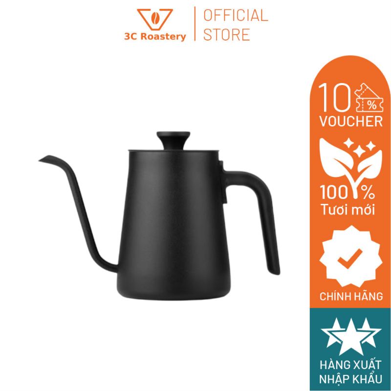 Bình rót cà phê size 600ml hàng có sẵn - 3C Roastery