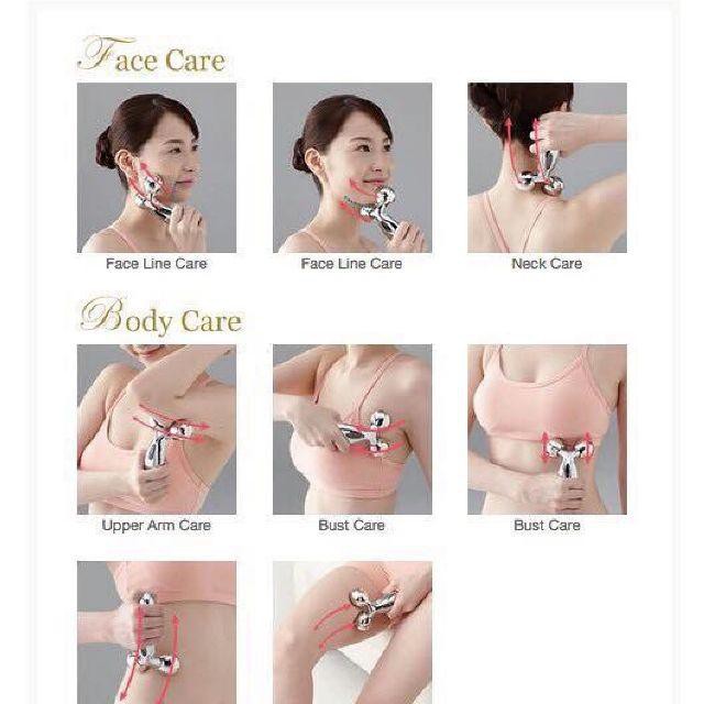 Cây lăn massage 3D trẻ hóa da mặt và thon gọn toàn thân Hàn Quốc - GDVI11