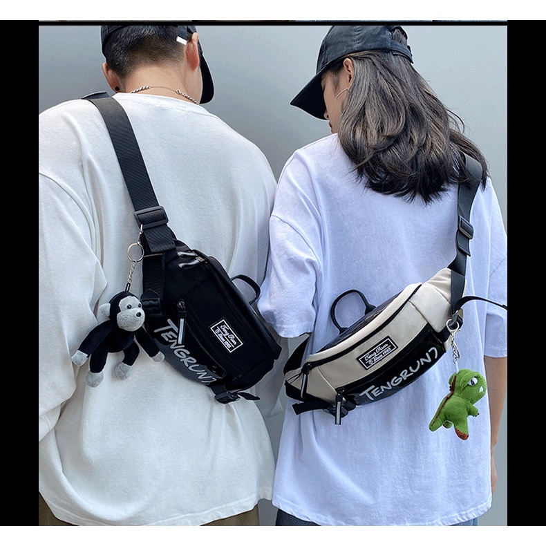 Túi đeo trước ngực phong cách Hàn Quốc thời trang cá tính