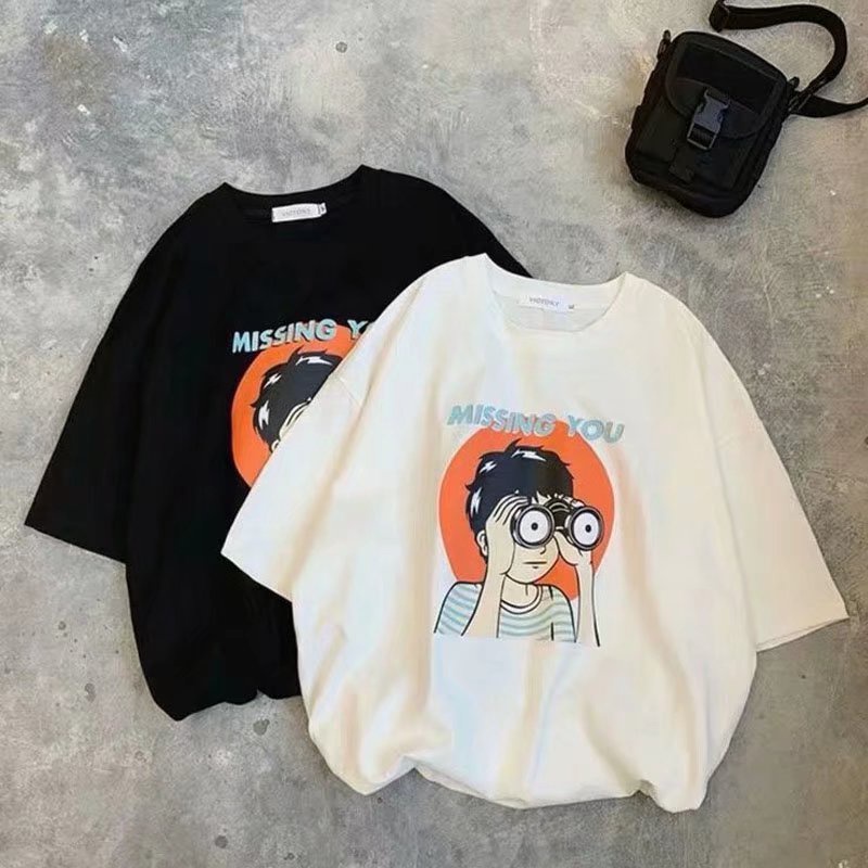 Áo Thun Tay Ngắn Dáng Rộng Phong Cách Hip Hop Size M-8XL Thời Trang Cho Nam