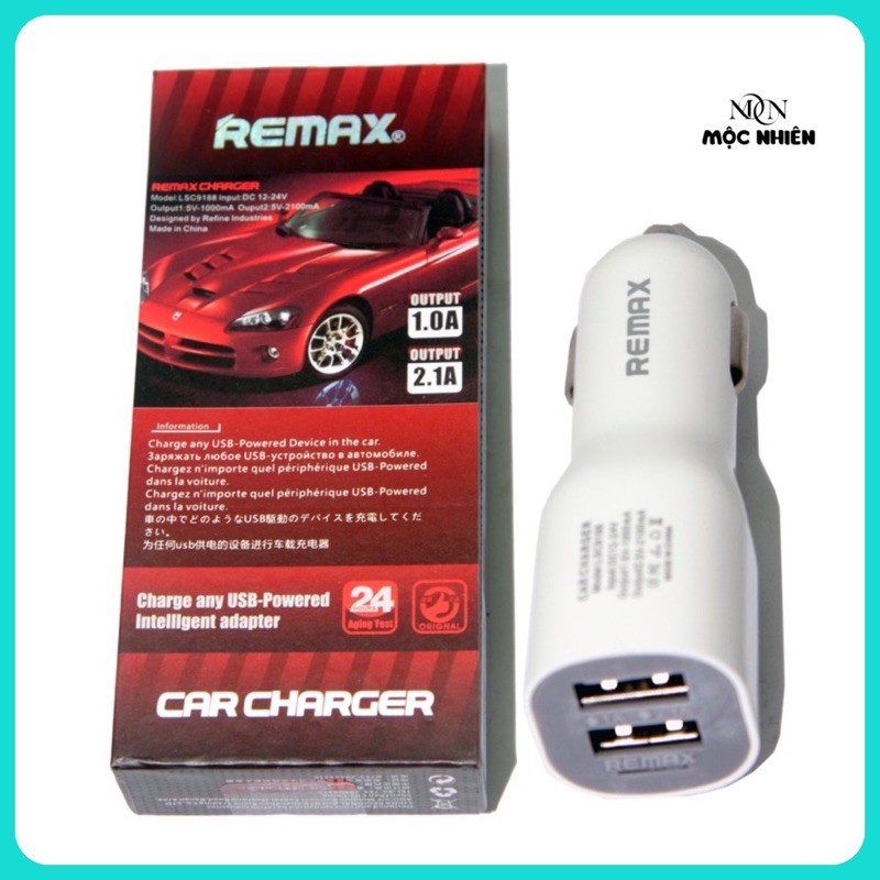 [Xả kho] Car Charger Củ sạc ô tô 2 cổng rẻ nhất