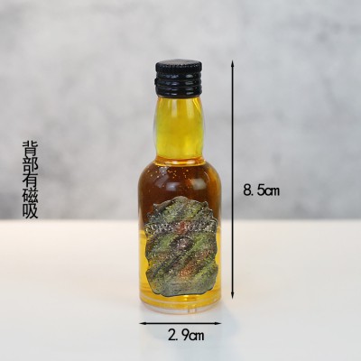 Mô hình chai trang trí bánh kem_Phụ kiện trang trí bánh sinh nhật