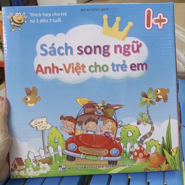 Sách điện tử song ngữ Anh - Việt cho bé 1-7 tuổi, giúp bé thông minh học tốt tiếng anh, phiên bản mới nhất